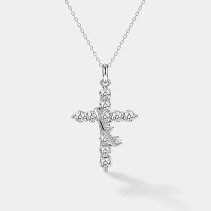 VASTINI | Crown Cross Necklace