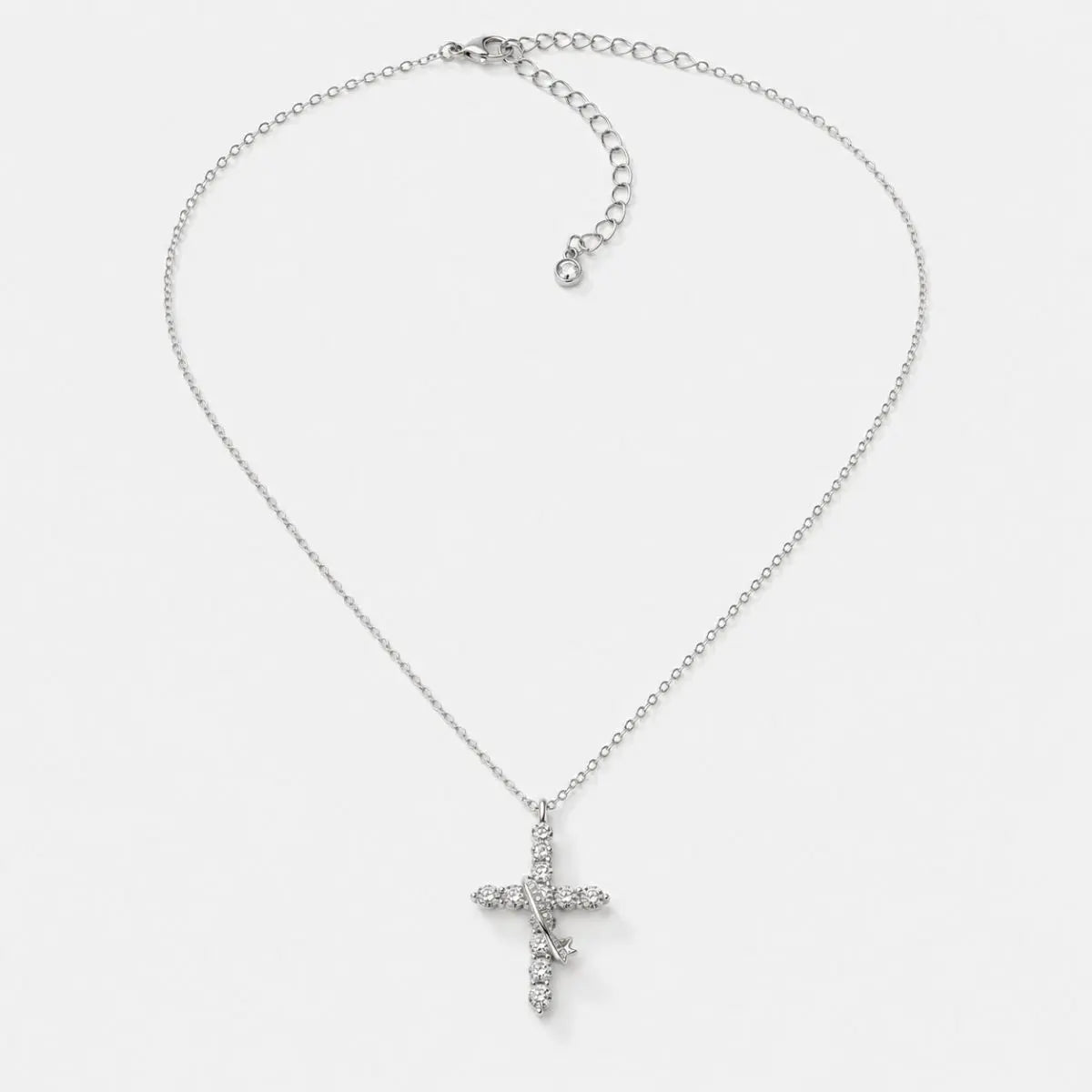 VASTINI | Crown Cross Necklace